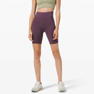Lululemon Invigorate High Rise Short 8" Size 8 Grape Thistle